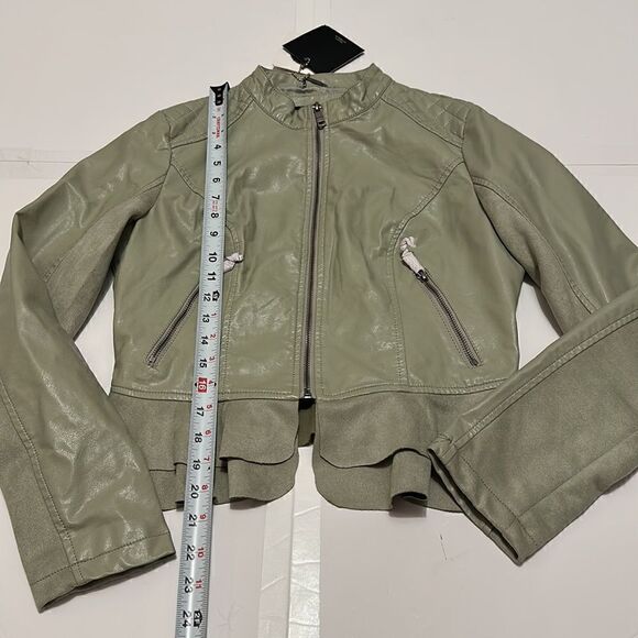 NEW LA coalition women’s faux leather jacket size S - Picture 9 of 9